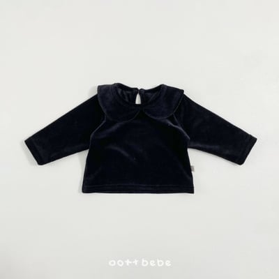 Oottbebe01｜(0m-12m) 絲絨圓領上衣4