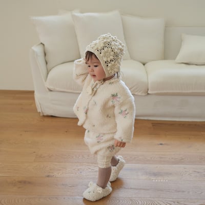 neneru09｜(60cm-85cm) 1色刷毛碎花燈籠包屁褲4