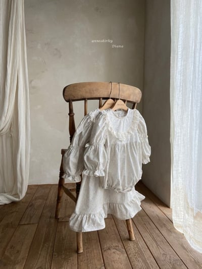 Anne Shirley07｜(3m-22m) 1色蕾絲碎花公主包屁衣6