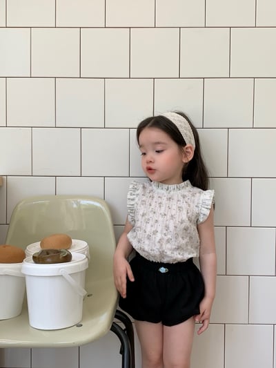 JE34｜(73-100cm) 碎花背心套裝10