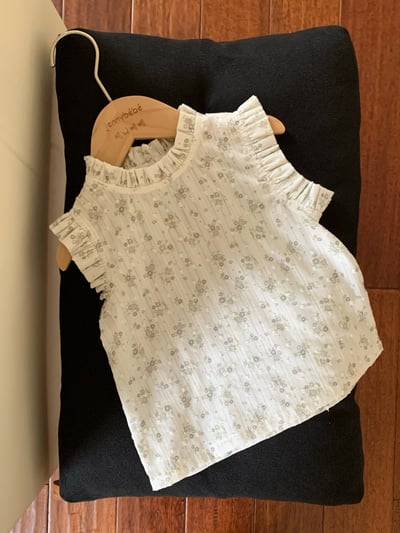 JE34｜(73-100cm) 碎花背心套裝25