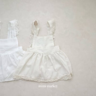 mimi market30 (75-90cm)  蕾絲圍裙吊帶裙9