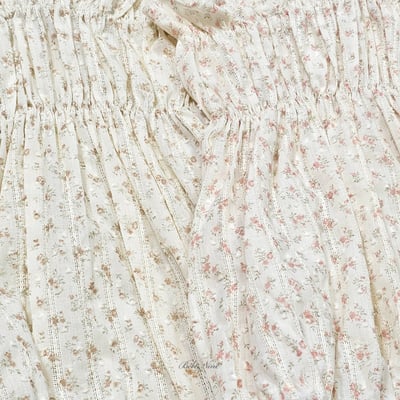 bebe nine39  (6m-24m) 2色荷葉吊帶包屁衣5