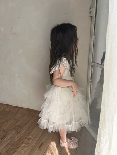 Azalea12｜(85-112cm) 蕾絲花長裙15