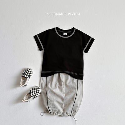 vivid56｜(78cm-125cm) 3款縫線簡約素色上衣9