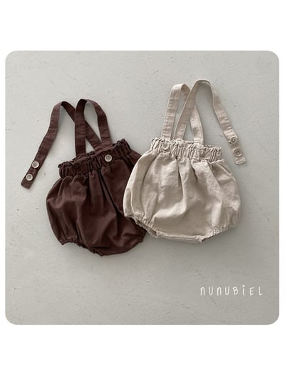 NUNU BIEL10｜(65-115cm) 可愛吊帶褲3