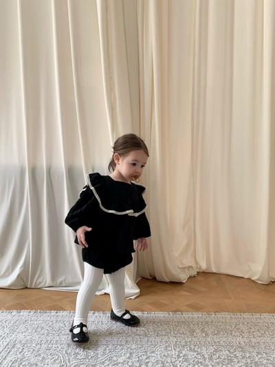 JE621｜(73cm-100cm) 麻花荷葉領套裝6