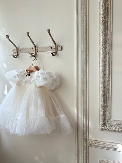 MONBEBE｜(55-120cm) 手足裝．	週歲婚禮必買薄紗洋裝5