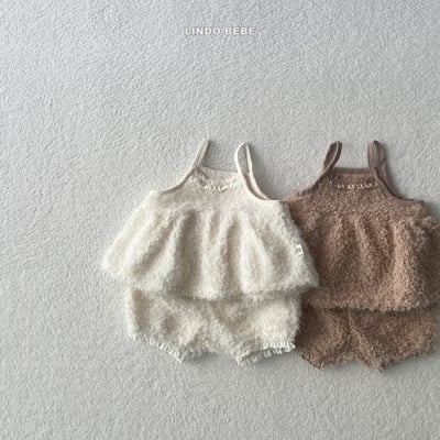 Lindo02｜(3m-18m) 毛毛細肩背心8