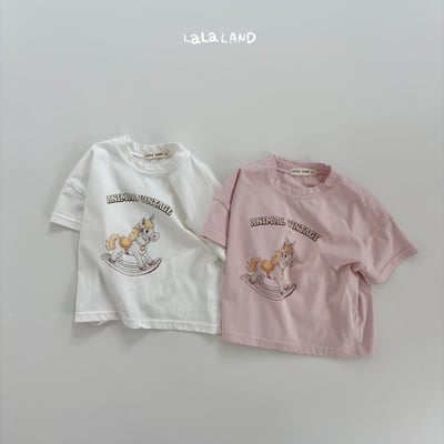 lala land81｜(75-120cm) 2色木馬印花上衣12