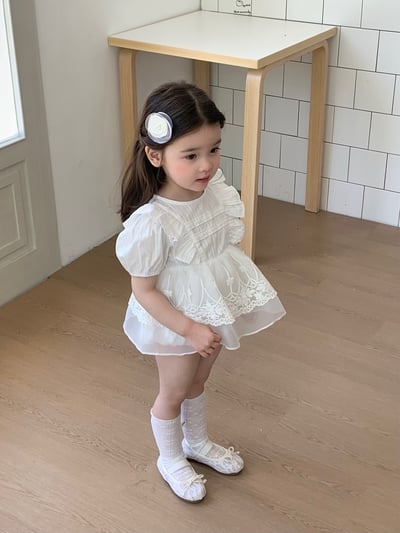 JE37｜(66-90cm) 蕾絲花邊包屁衣18