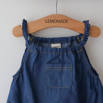 LEMONADE04｜(55cm-85cm) 1色牛仔細肩包屁衣含帽子5