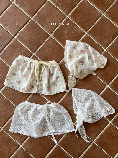 thelala02｜ (free) 夏季印花頭巾/印花圍裙5