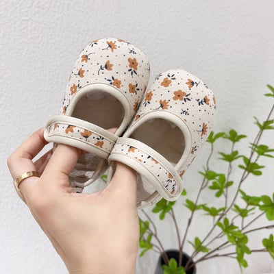 碎花棉布學步鞋11