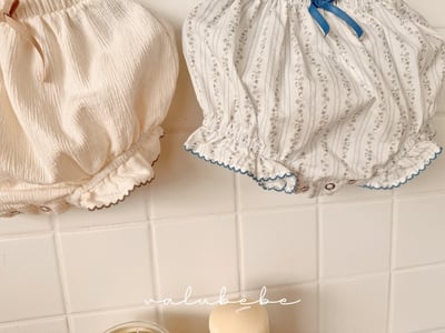 Valubebe47｜(65-80) 莓果摺邊燈籠褲7