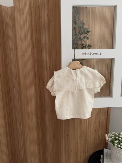 Bloom.b16｜(55cm-118cm) 蕾絲翻領上衣6