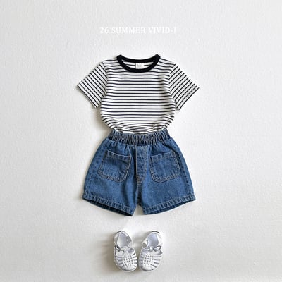 vivid65｜(78cm-125cm) 4款圓領線條羅紋上衣10