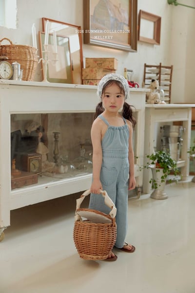 Melikey03｜(75-125cm) 愛心口袋吊帶長褲16