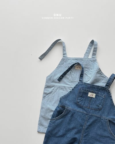 onu40｜(70cm-115cm) 牛仔吊帶褲3