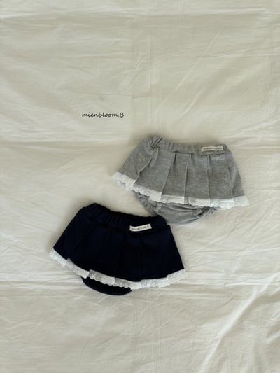 Bloom.b54｜(0m-7y) 蕾絲百褶包屁裙/褲裙2