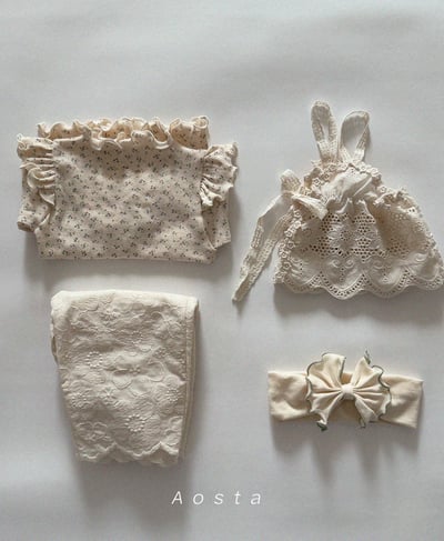 AOSTA28｜(6m-5y) 飛袖捲邊上衣8