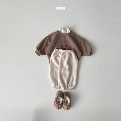 onu 36｜(70cm-115cm) 小熊印花休閒上衣7