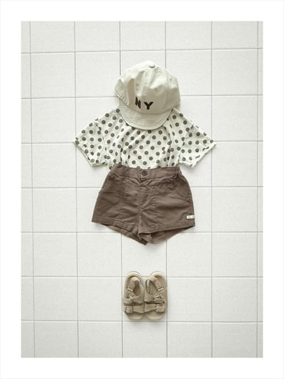 onu43｜(70cm-115cm) 棉質鈕扣短褲5