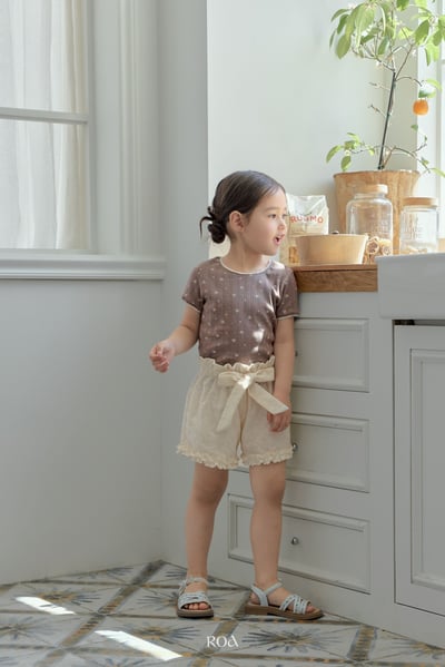 ROA25｜(6m-18m) 2色蕾絲滾邊碎花上衣15