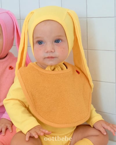 Oottbebe33｜(Free) 糖果色方形口水巾14