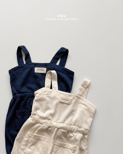 onu36｜(70cm-115cm) 七分吊帶連身褲12