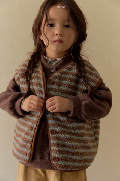 Lindo72｜(80cm-125cm) 印花刷毛背心16