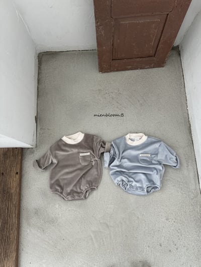 Bloom.b17｜(0m-24m) 絲絨口帶包屁衣2