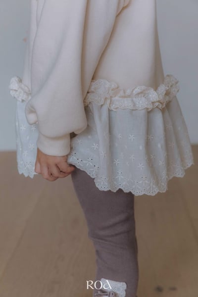 ROA05｜(80cm-120cm) 2色蝴蝶結蕾絲裙底上衣20