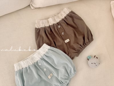 Valubebe 41｜(65-80cm) 撞色紐帶南瓜褲2