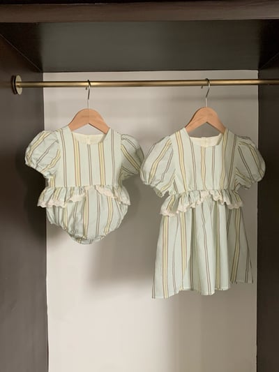 JE24｜(66-120cm) 森林條紋包屁衣/洋裝22