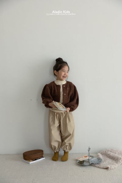 ALADIN13｜(75cm-114cm) 毛絨柔軟開襟外套8