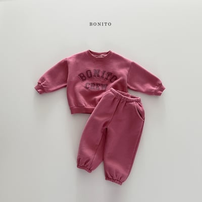 Bonito07｜(75cm-125cm) logo英字休閒上衣8