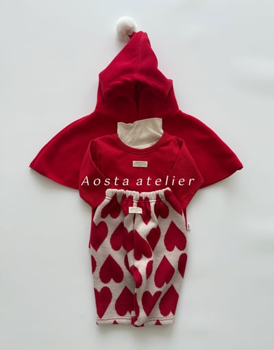 AOSTA04｜(6m-5y) 印花針織直筒褲16