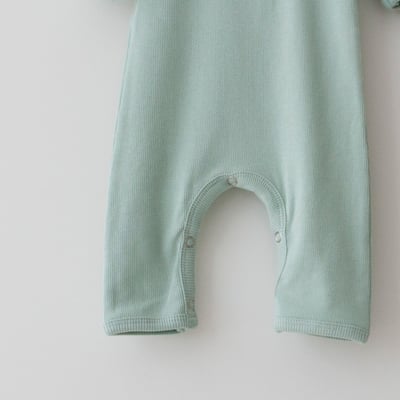 LEMONADE13｜(55cm-85cm) 4色素面排扣連身衣含帽子22