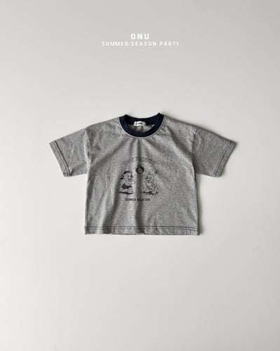 onu18｜(70cm-115cm) 兔子與熊印花上衣9