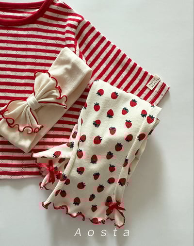 AOSTA19｜(6m-5y) 滾邊蝴蝶結髮帶9