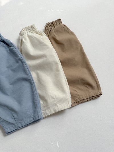 Atomeme26｜(70-110) 簡約素面直筒長褲10