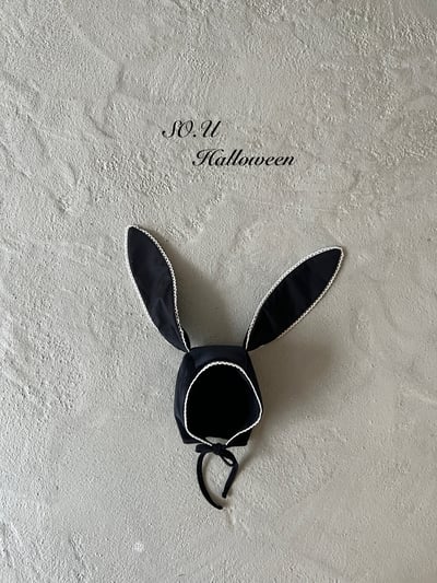 SO.U01｜(Free)  絨毛兔耳朵帽1