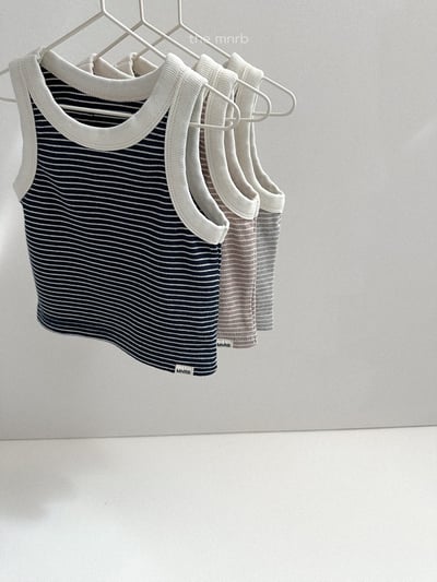 MiniRobe26｜(70-110) 撞色條紋背心6
