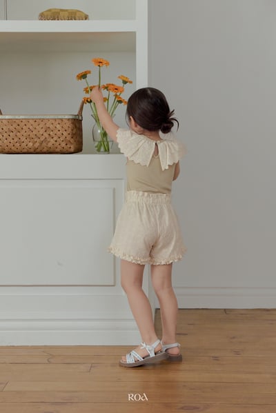 ROA26｜(6m-18m) 2色蕾絲大翻領上衣16