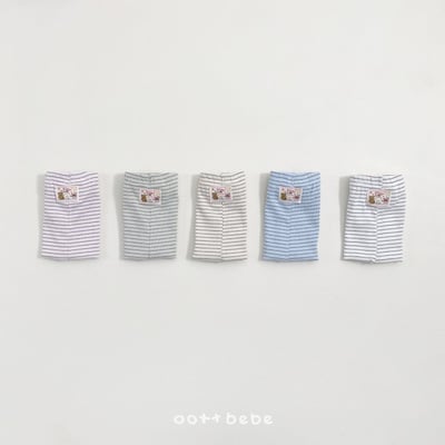 Oottbebe05｜(1y-7y)  條紋打底褲2