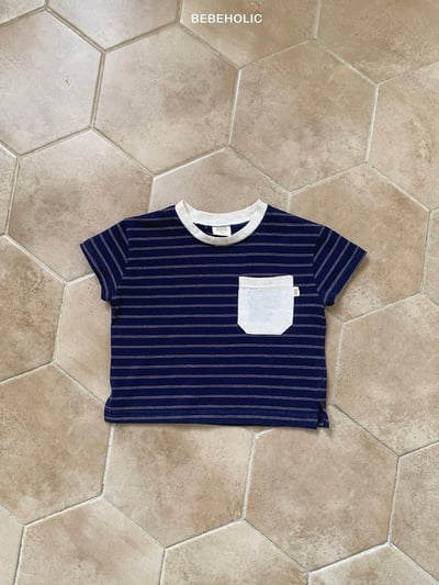 Bebe holic47｜(3m-18m) 口袋條紋上衣14