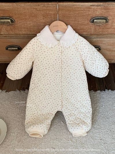 JE 620｜(73-100cm)  小碎花連身服2