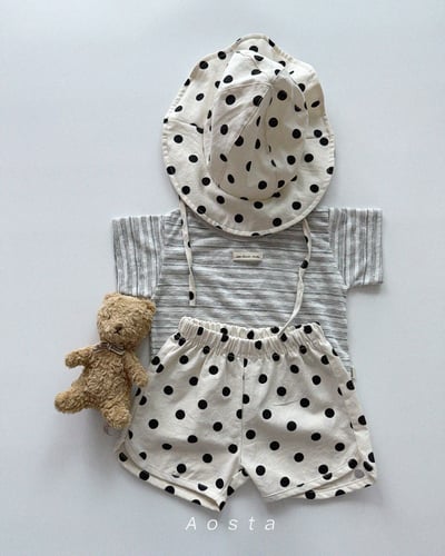 AOSTA13｜(6m-5y) 5款圓領條紋上衣8