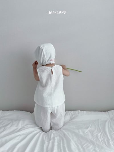 lala land31｜(3m-18m) 2色壓紋長褲12